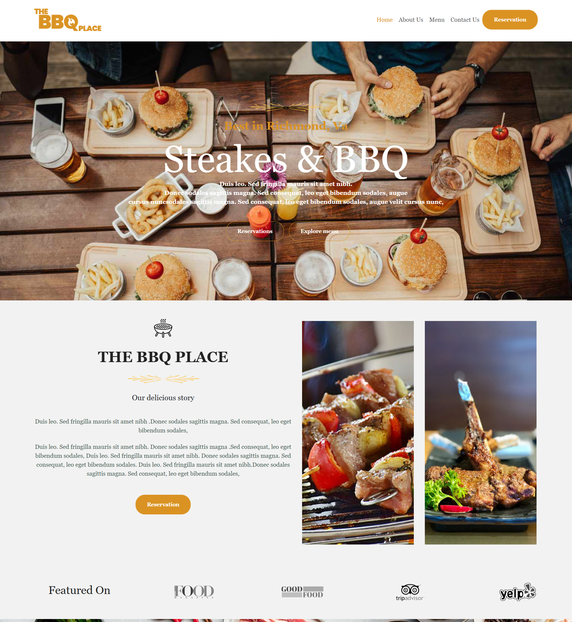 The BBQ place