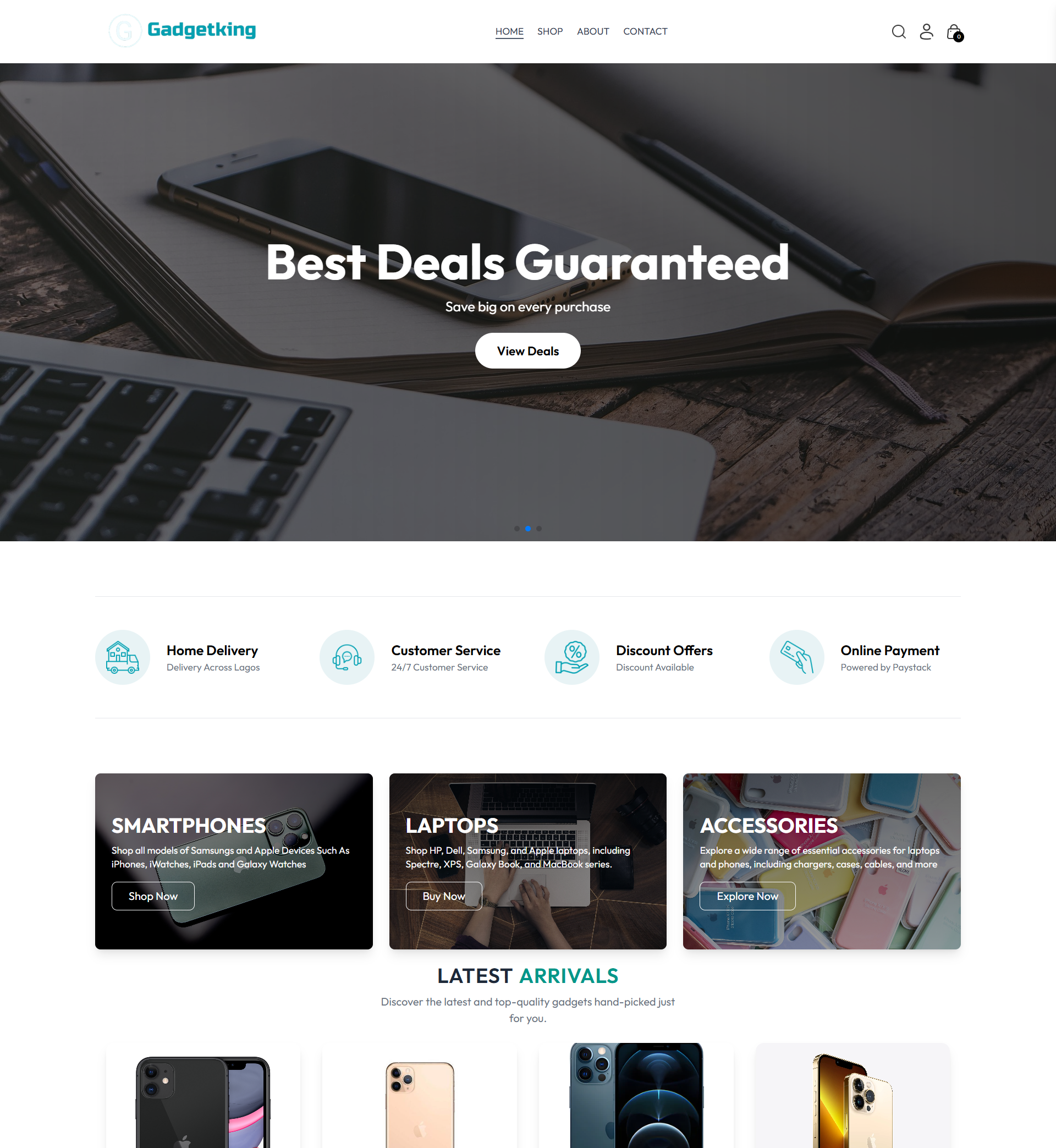 Ecommerce Website